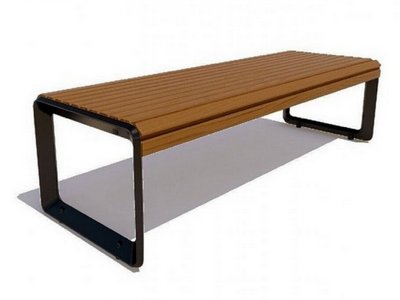 Скамейка парковая Милан (банкетка), Лиственница