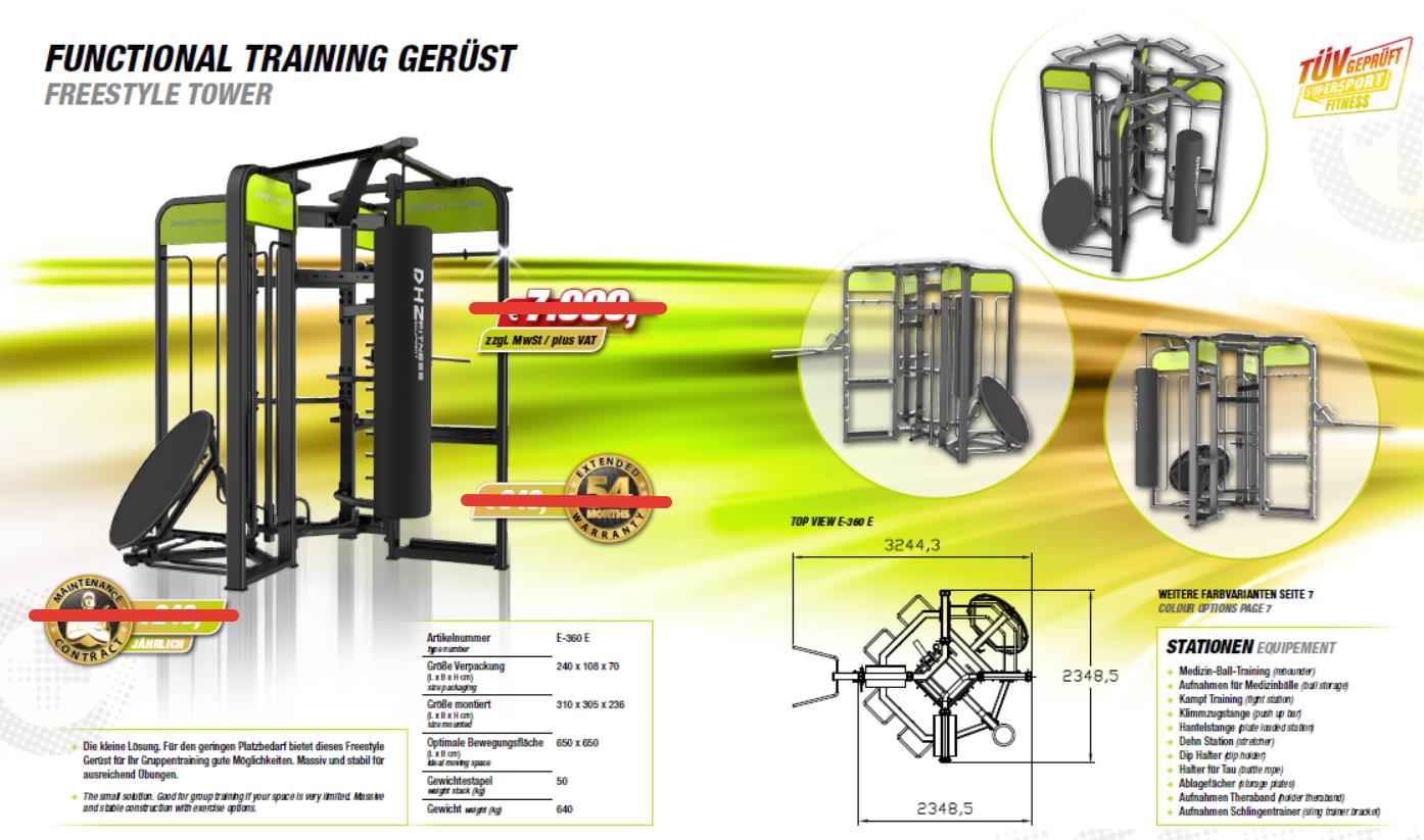 Рама для функциональных тренировок 360E - вид 4