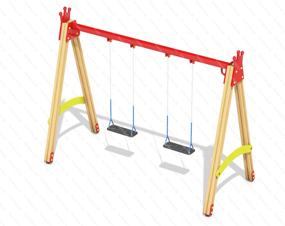 Детские качели без спинки КБ 3243