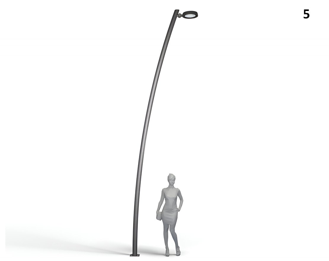 Фонарь уличный Грация 2023 - 3 (комплект) - вид 3